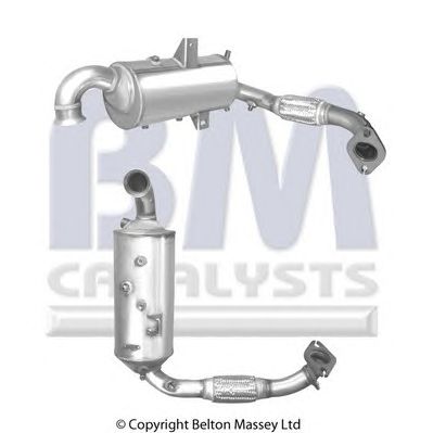 BM CATALYSTS bm11161h -  Сажевый / частичный фильтр, система выхлопа ОГ